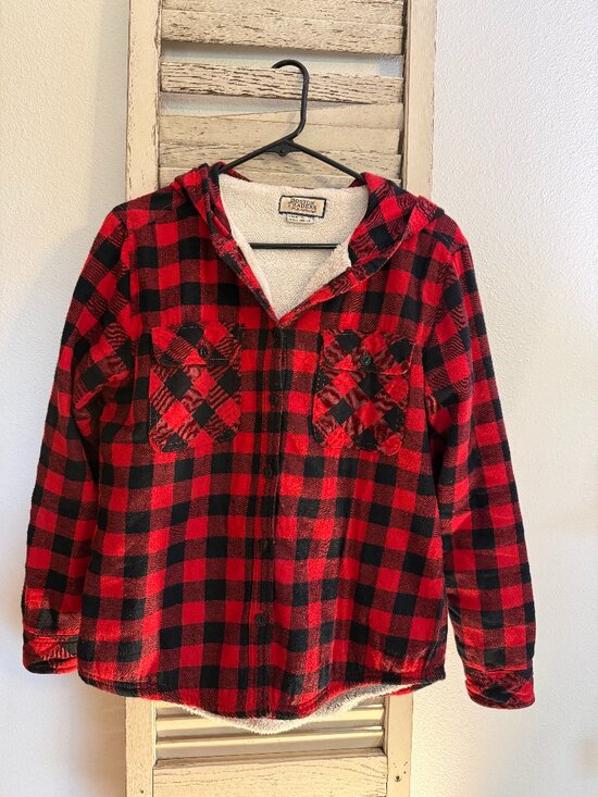 Boston Traders Jackets & Blazers - Flannel Fleece Lined Jacket